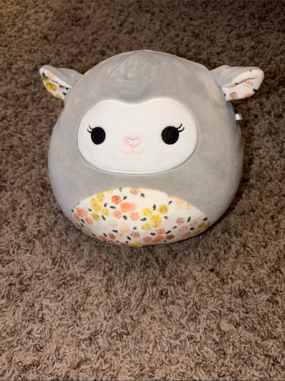 Spring Plush Floral Flowers Elea Lamb Sheep 8" NWOT